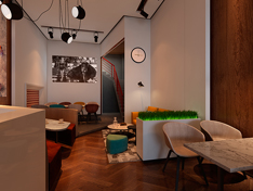 观复营造-餐饮空间-蜜尔咖啡设计